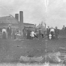 Glass negative image